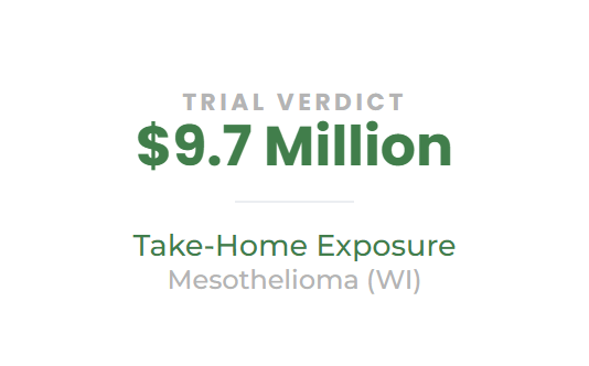 $9.7 Million Mesothelioma Verdict (WI)